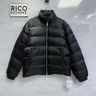 D올 테크니컬 톤온톤 자카드 다운 자켓 (1:1 HIGH PREMIUM)