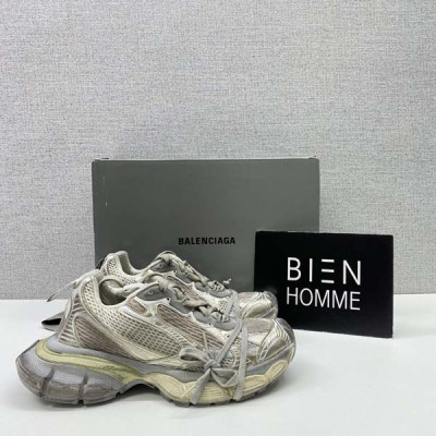 발렌시A가 3XL 트레이너 스니커즈 (화이트)