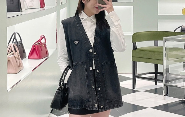 프RA다 플레이트 데님 베스트 (PREMIUM)