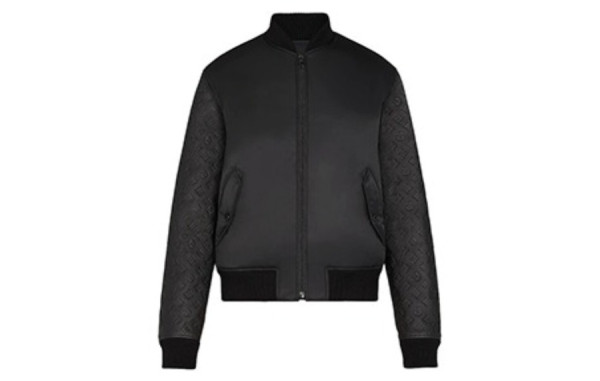 루이B통 모노그램 레더 믹스 소가죽 자켓 (PREMIUM)