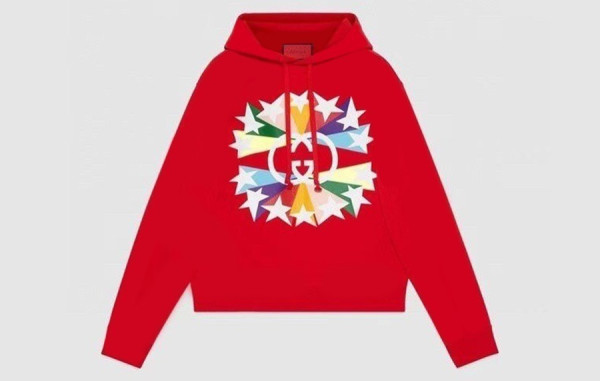 9찌 인터로킹G 스타 후드티셔츠 (PREMIUM)