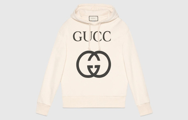 9찌 인터로킹 G 디테일의 후드 스웻셔츠 (PREMIUM)