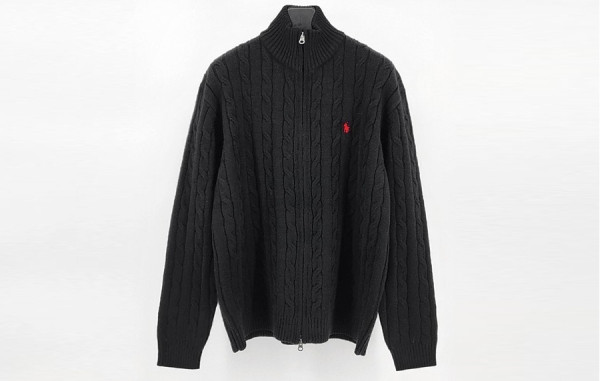 P*LO 랄프로렌 울 케이블 니트집업 (2color)