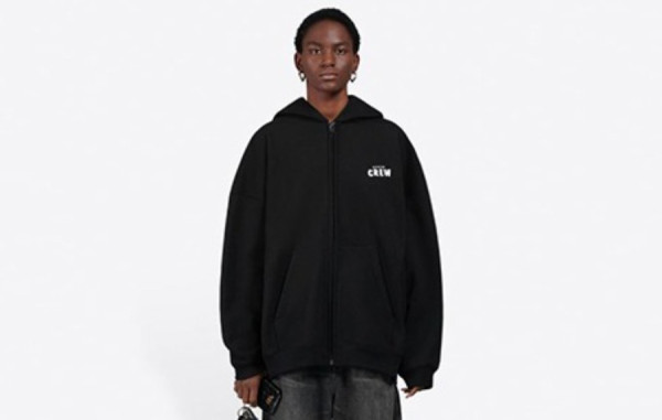 발렌시A가 CREW 후드 집업 (PREMIUM)