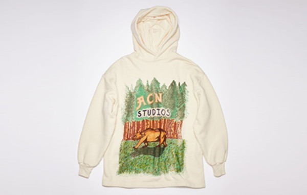 ACN X GR*NT L*VY 그래픽 후드티 (PREMIUM)