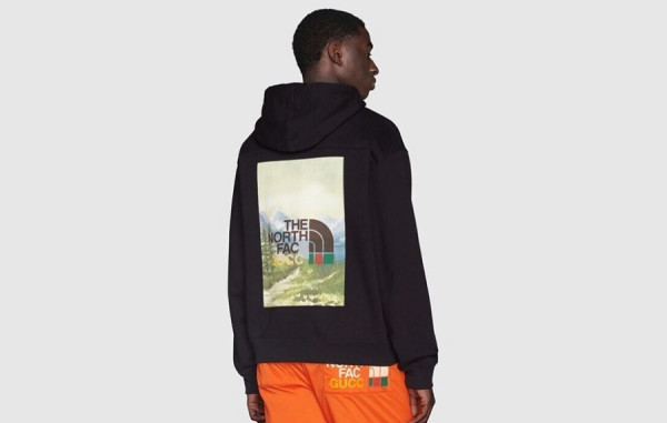 9찌 X 노스*이스 WATERCOLOR 백포인트 후드티 (PREMIUM)