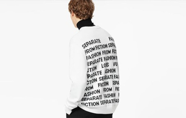 루이B통 레터스 양모 스웨터 (PREMIUM)