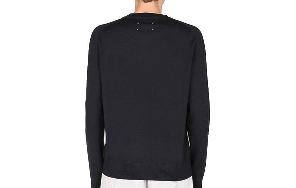 마르지L라 베이직 라운드 니트