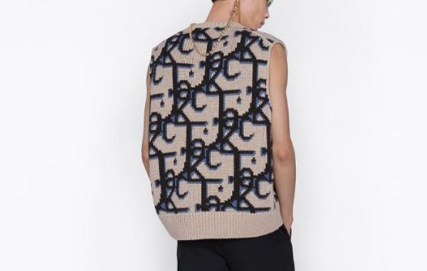 D올 X CACTUS JACK 오버사이즈 양모 민소매 스웨터 (PREMIUM)