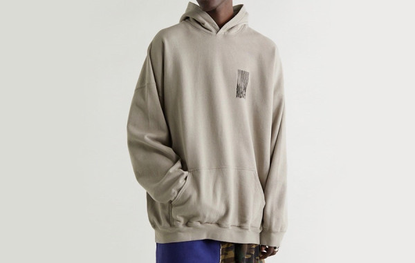 발렌시A가 바코드 후드티셔츠 (PREMIUM)