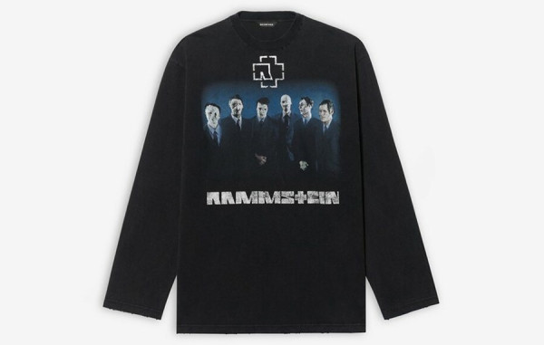 발렌시A가 람스테인 롱슬리브 티셔츠 (PREMIUM)