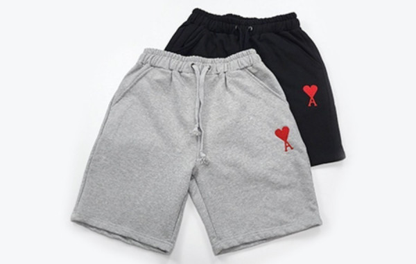 A미 체인하트 하프팬츠 (2color)