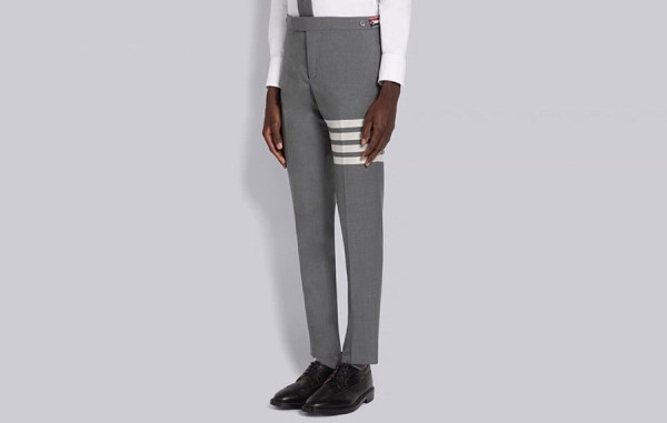 톰*라운 플레인 위브 슈팅 4바 로우라이즈 울 팬츠 (PREMIUM)