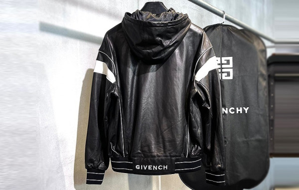 G방시 더블지퍼 슬리브 포인트 양가죽 자켓 (PREMIUM)