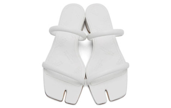 마르지L라 스트라피 타비 양가죽 샌들 (3color)