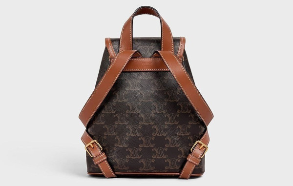 CEL*NE 트리옴페 카프스킨 미니 백팩