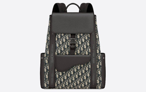 D올 오블리크 새들 백팩