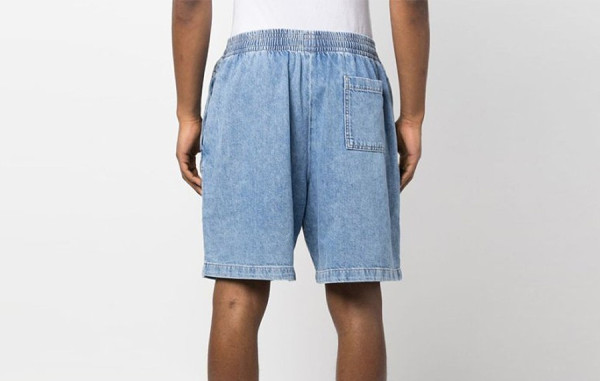 남녀공용 프RA다 밴딩 데님 하프팬츠 (3color)