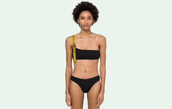 OFF 벨트 스트랩 비키니 수영복