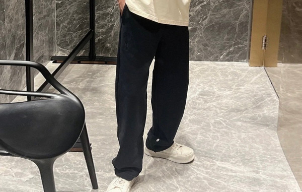 남녀공용 A미 자수로고 트레이닝 팬츠 (PREMIUM)