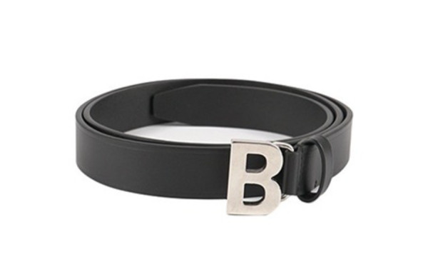 발렌시A가 B로고 카프스킨 벨트