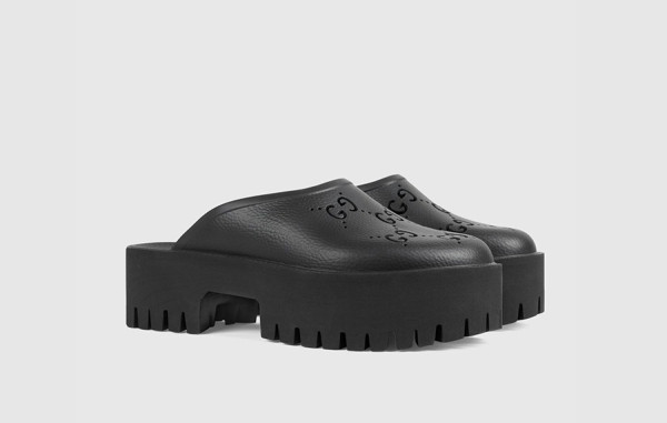 9찌 레이디 플랫폼 천공 G 샌들 (2color)