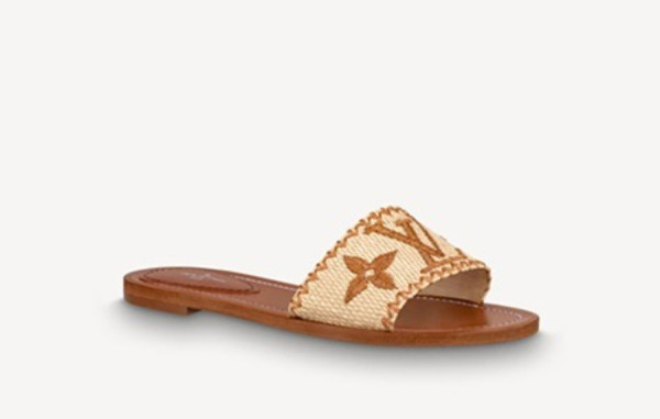 루이B통 락 잇 플랫 카프스킨 뮬 (4color)