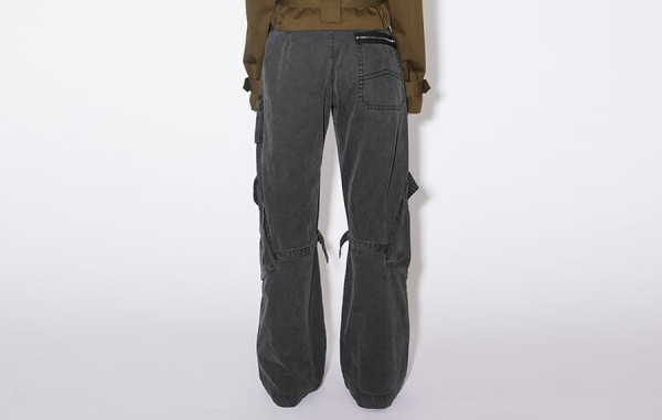 ACN 버클 포켓 워시드 카고 팬츠 (PREMIUM)