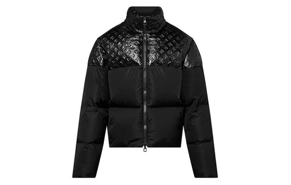 루이B통 오버핏 모노그램 퍼퍼 구스다운 패딩 자켓 (PREMIUM)