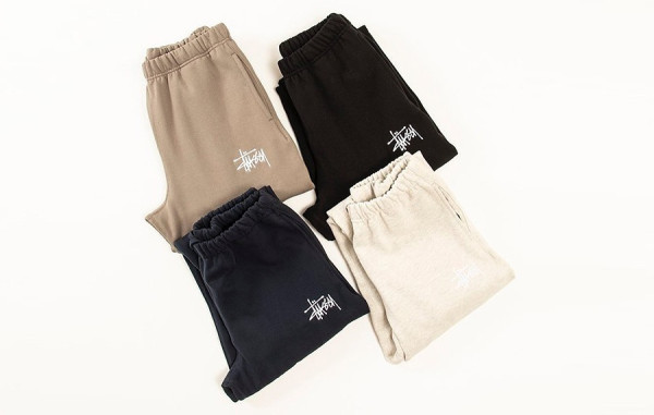 남녀공용 S투시 베이직 자수로고 반기모 조거팬츠 (HIGH QUALITY)