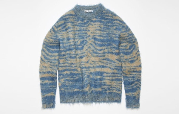 ACN 브러쉬 물결 모헤어 니트 (HIGH QUALITY)