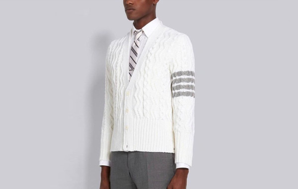 톰*라운 4BAR 울 케이블 가디건 (HIGH QUALITY)