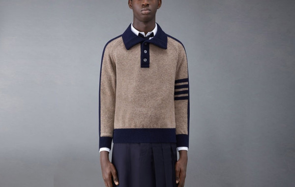 톰*라운 셰틀랜드 래글런 4바 크루넥 캐시미어 니트 (PREMIUM)