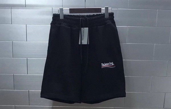 남녀공용 발렌시A가 웨이브로고 스웻 쇼츠 팬츠 (HIGH QUALITY)