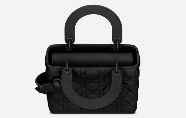 D올 메트 블랙 LADY 백 20cm (HIGH PREMIUM)