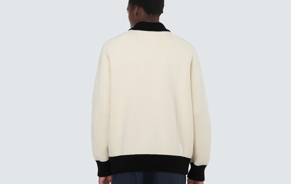 9찌 인터로킹 G 코튼 울 가디건 (PREMIUM)