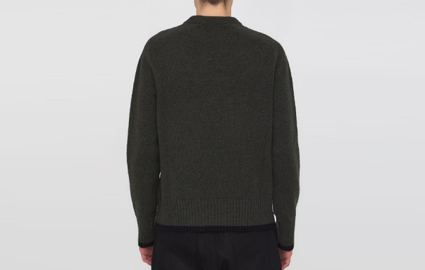 D올 아틀리에 자수 니트 울 스웨터 (PREMIUM)