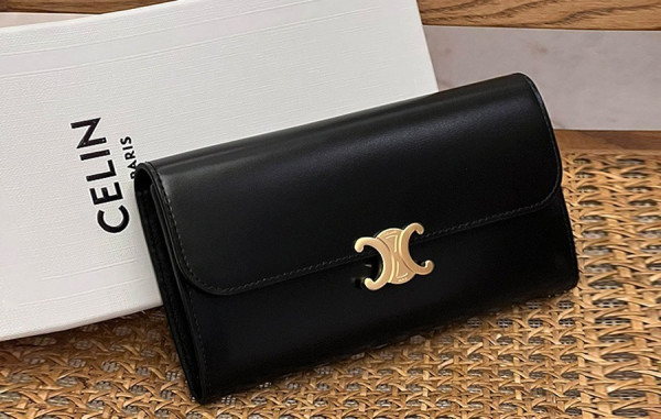 CEL*NE 트리옹프 샤이니 카프스킨 장지갑