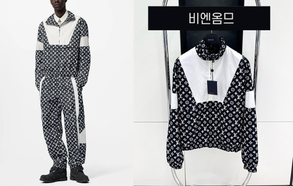 남녀공용 루이B통 모노그램 프린티드 테크니컬 트랙 셋업 (1:1 HIGH PREMIUM)