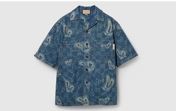 9찌 GG 리퀴드 하트 데님 셋업 (PREMIUM)