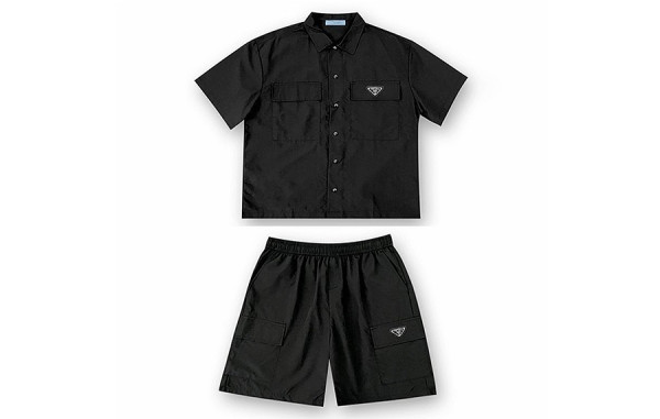 프RA다 나일론 삼각 플레이트 카라 셋업 (2color)