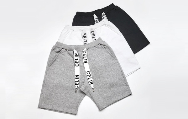 CEL*NE 스트링 로고 하프 팬츠 (3color)