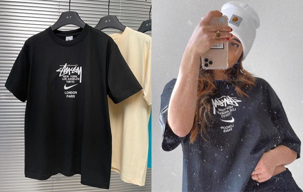 N*KE X S투시 world tour 반팔 티셔츠 (HIGH QUALITY)