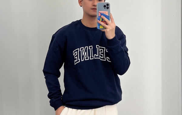 CEL*NE 오버핏 리브드 울 골지 스웨터 니트 (PREMIUM)