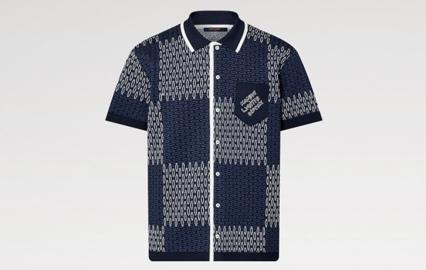 루이B통 다미에 자카드 반팔 셔츠 & 숏 팬츠 (PREMIUM)