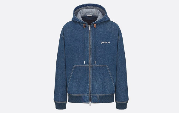 D올 Tag 데님 후드집업 자켓 (PREMIUM)