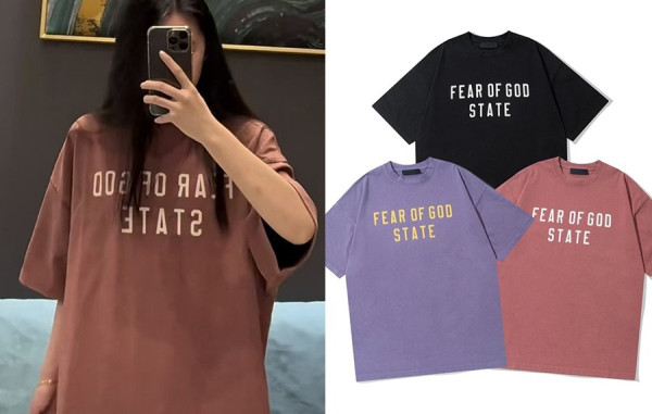 피5갓 X ESSE*TIALS Homecoming 반팔 티셔츠 (HIGH QUALITY)