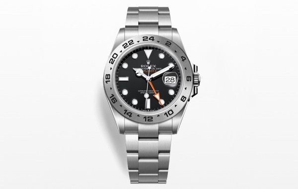 롤*스 오이스터 익스플로러II 검판 42mm 1:1 최상급 (싱크 99.8%)