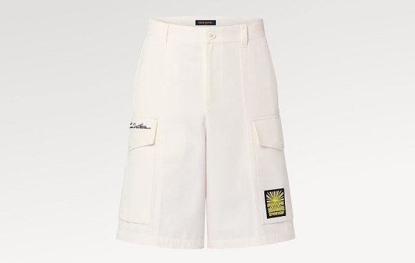 루이B통 자수 카고 쇼츠 팬츠 (PREMIUM)