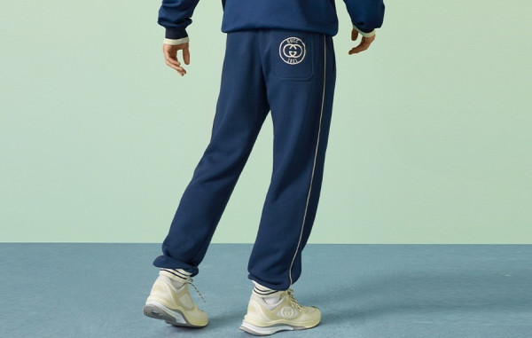 남녀공용 9찌 1921 자수로고 코튼 저지 조깅 팬츠 (PREMIUM)